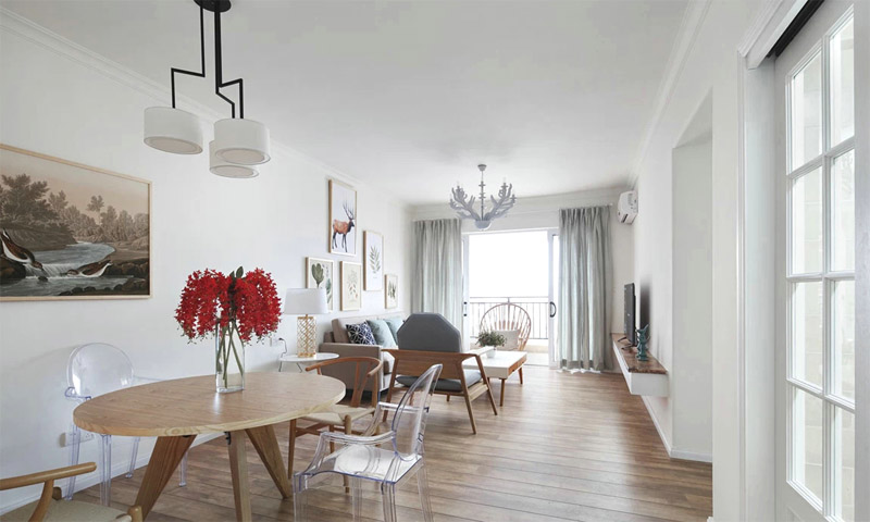 海畔藍庭裝修案例